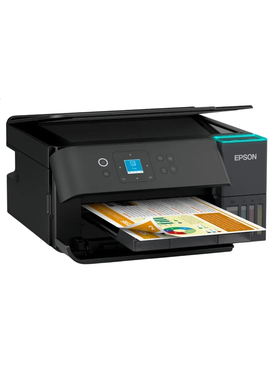 MFU струйное Epson L4360, A4, 4 цвета, Wi-Fi, USB — 3