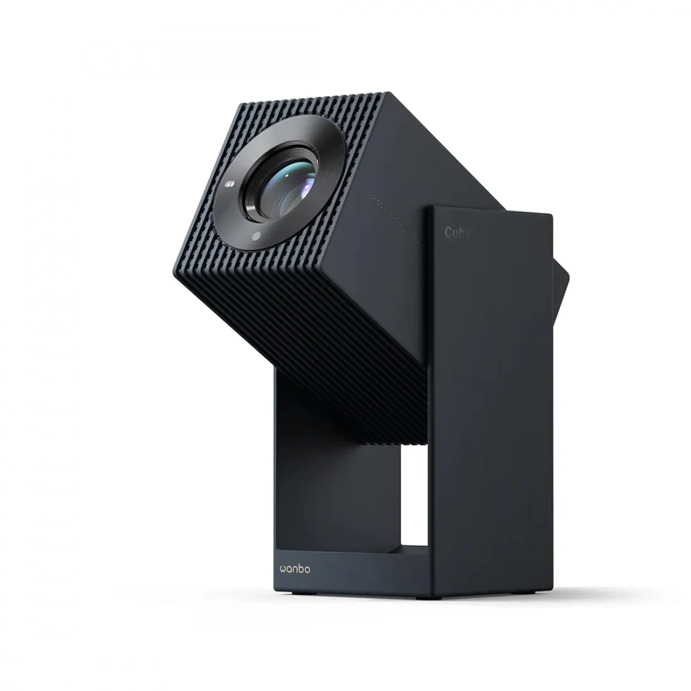 Проектор Wanbo Cube 2 Pro портативный, 1920x1080, 500 ANSI лм, Android TV 11, Wi-Fi 6