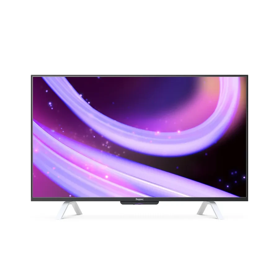 Телевизор Яндекс QLED 55", 4K UHD, YaOS, чёрный