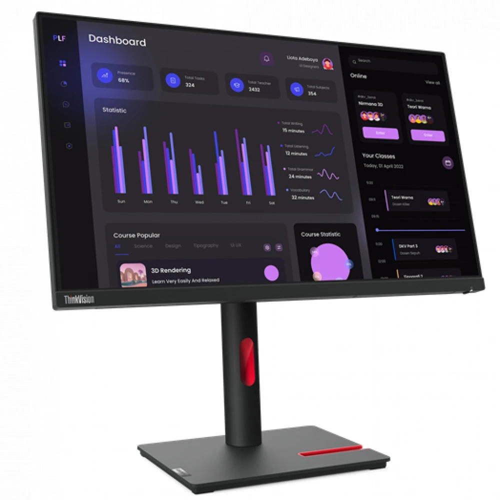 Монитор Lenovo ThinkVision T24i-30 23.8" FHD — 2