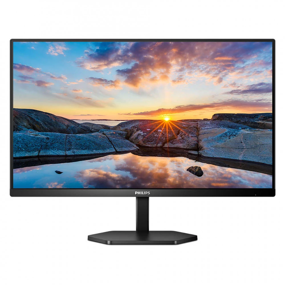 Монитор PHILIPS 24E1N3300A, 23.8", IPS, 1920x1080, 75Hz, чёрный