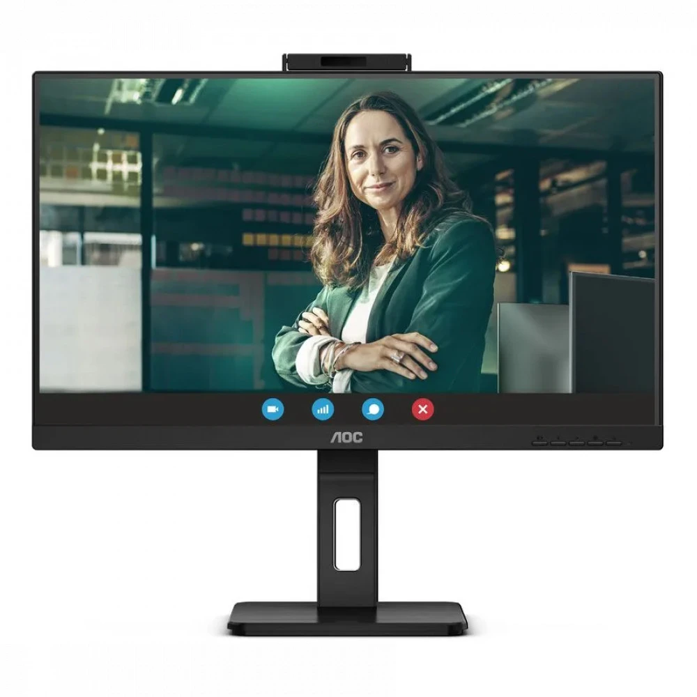 Монитор AOC 24P3QW, 23.8", IPS, 1920x1080, 75Hz, с вебкамерой — 2