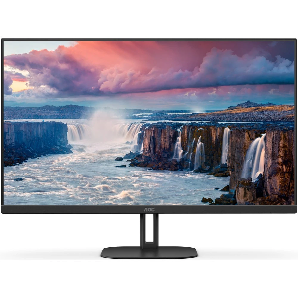 Монитор AOC 24V5CE, 23.8", IPS, 1920x1080, 75Hz, USB-C, чёрный