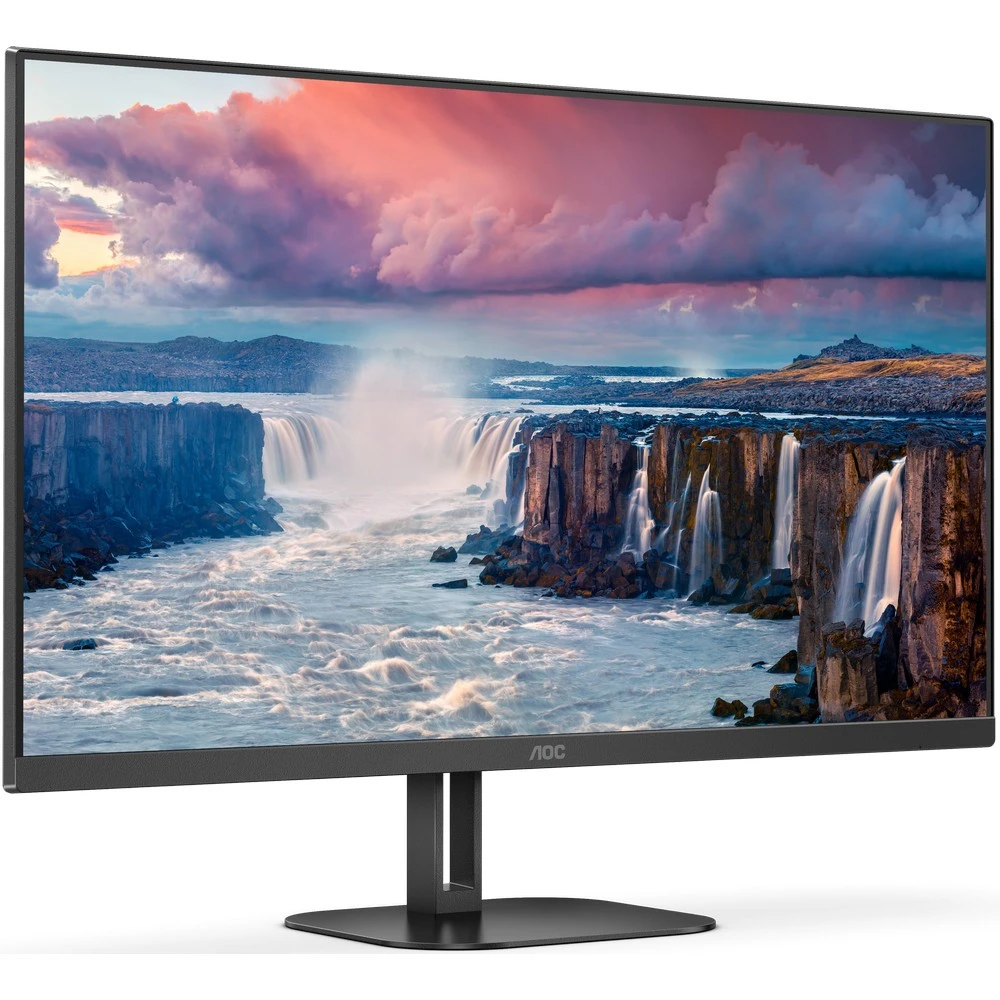 Монитор AOC 24V5CE, 23.8", IPS, 1920x1080, 75Hz, USB-C, чёрный — 2