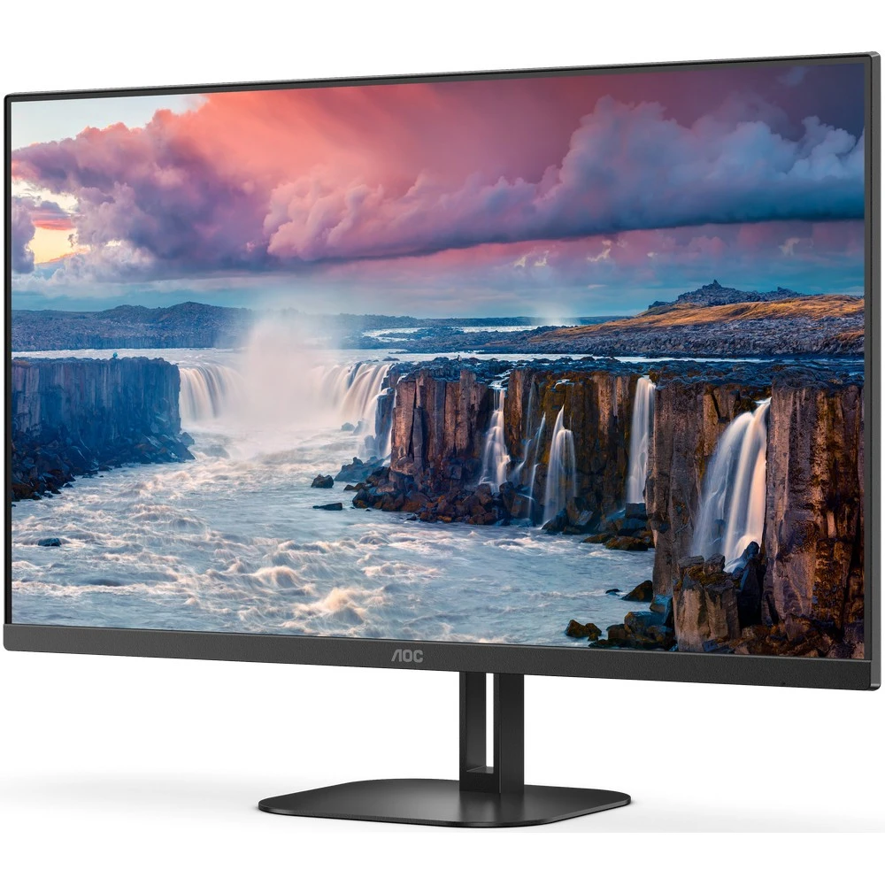 Монитор AOC 24V5CE, 23.8", IPS, 1920x1080, 75Hz, USB-C, чёрный — 3