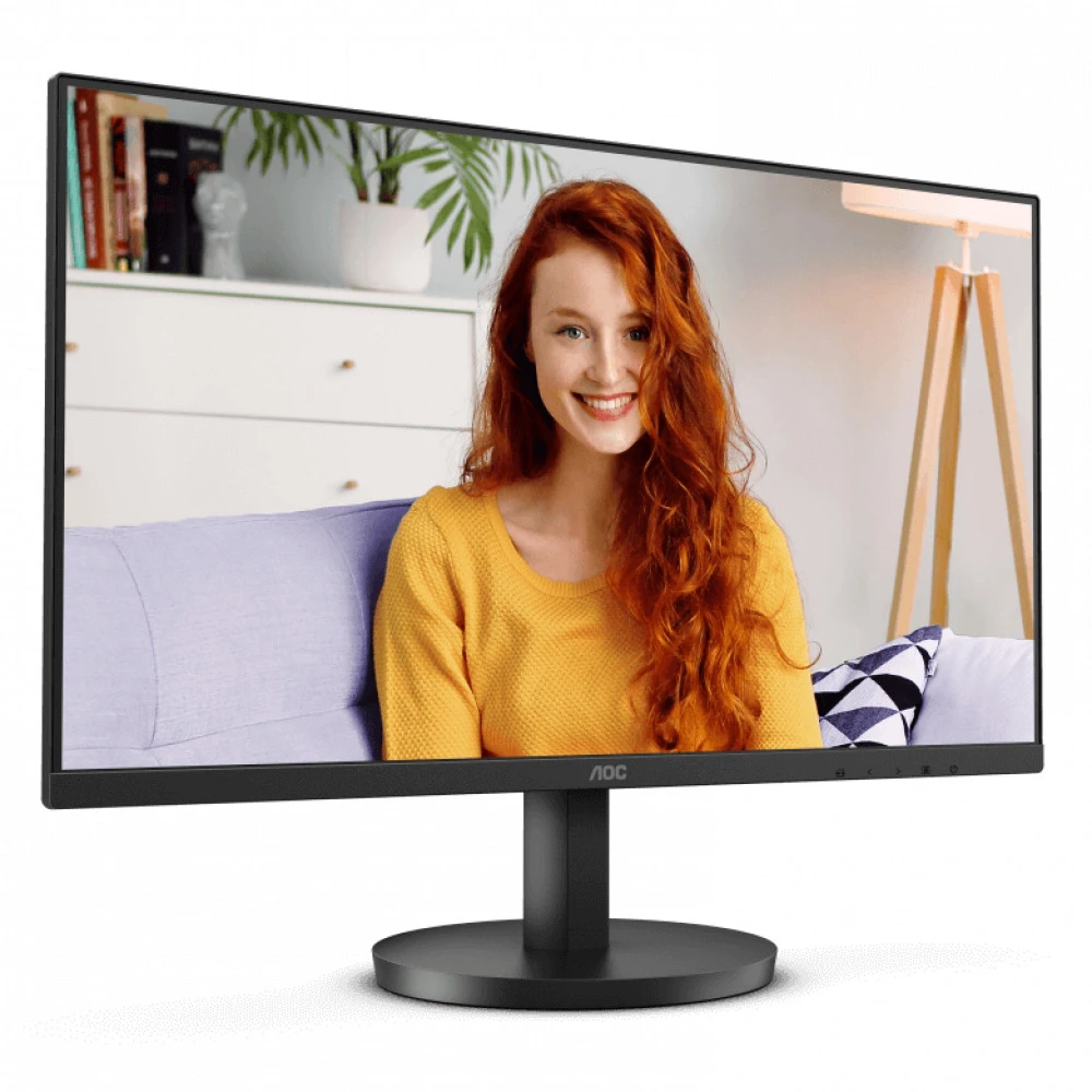 Монитор AOC 24B3HMA2, 23.8", VA, 1920x1080, 100Hz, чёрный — 2