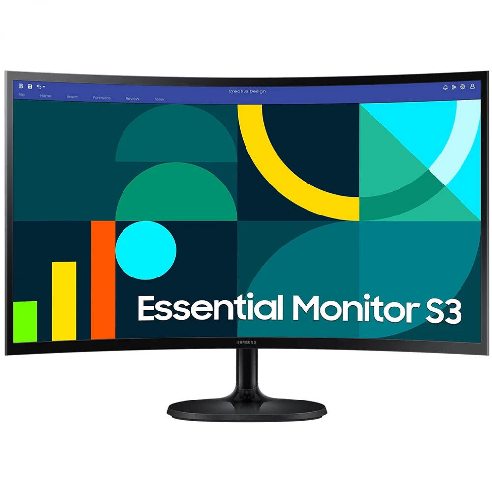 Монитор 27" SAMSUNG Essential S3 LS27D364GAIXCI VA