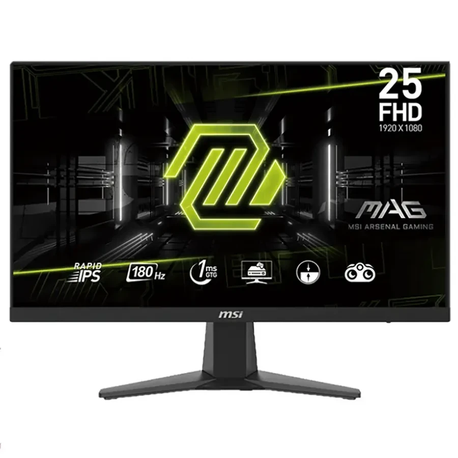 Монитор MSI MAG 256F, 24.5", IPS, 1920x1080, 180 Hz