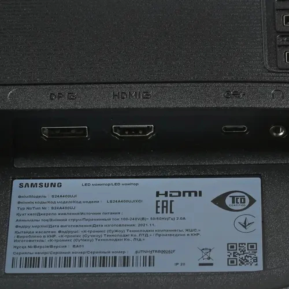 Монитор Samsung LS24A400UJI, 24" FHD IPS, 75Hz — 5