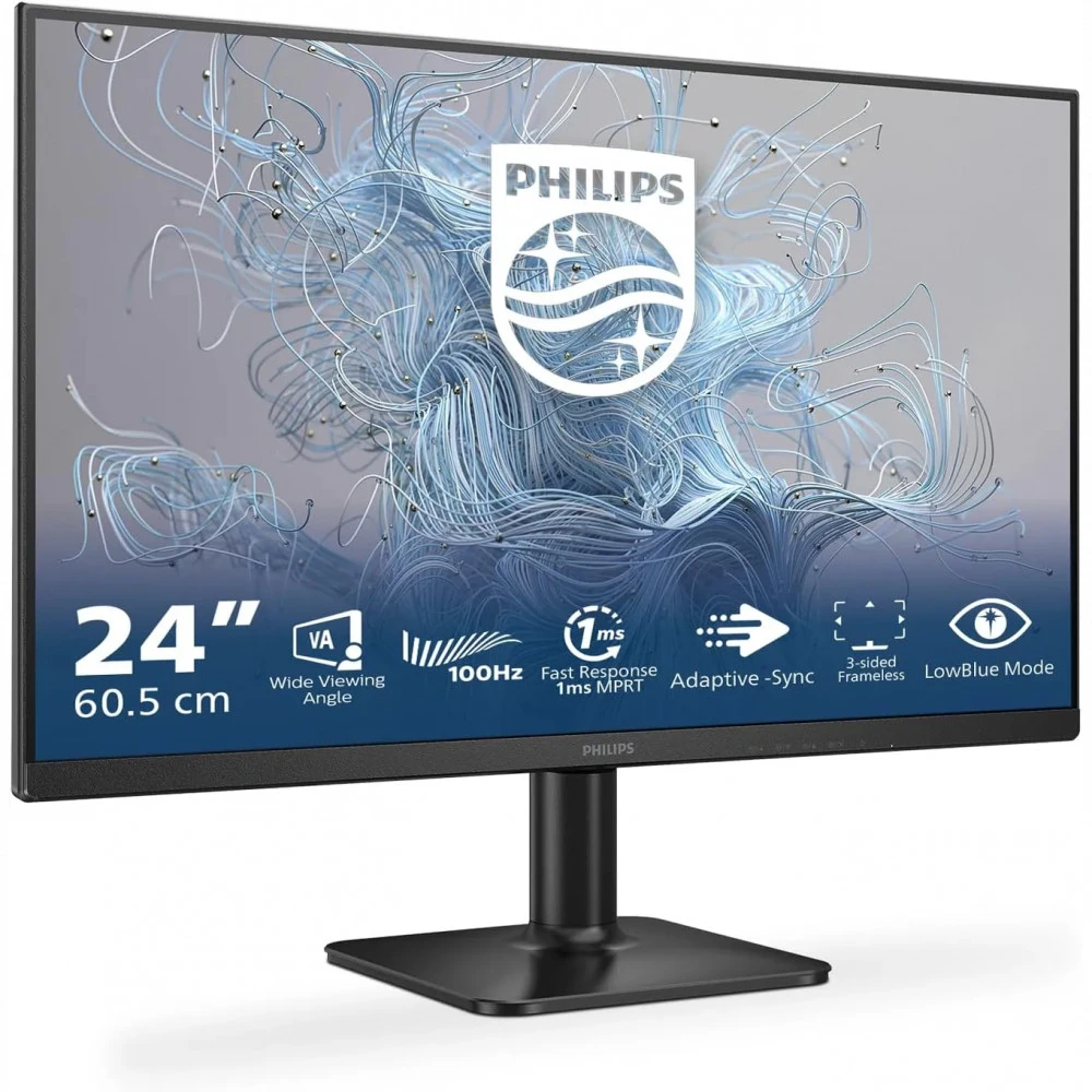 Монитор Philips 24E2N1100LB, 23.8", VA, 1920x1080, 100Hz — 4