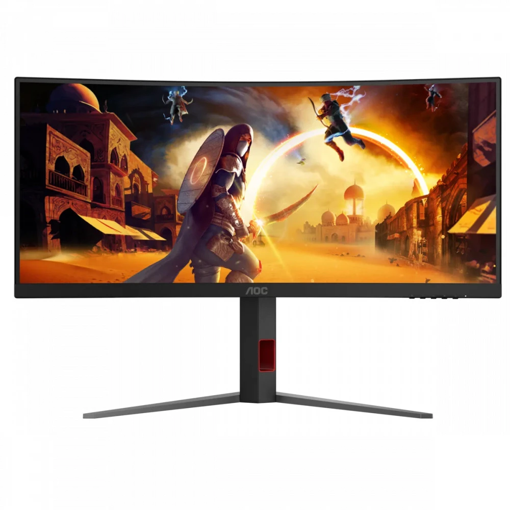 Монитор AOC CU34G4Z, 34" VA, 3440x1440, 240Hz, изогнутый
