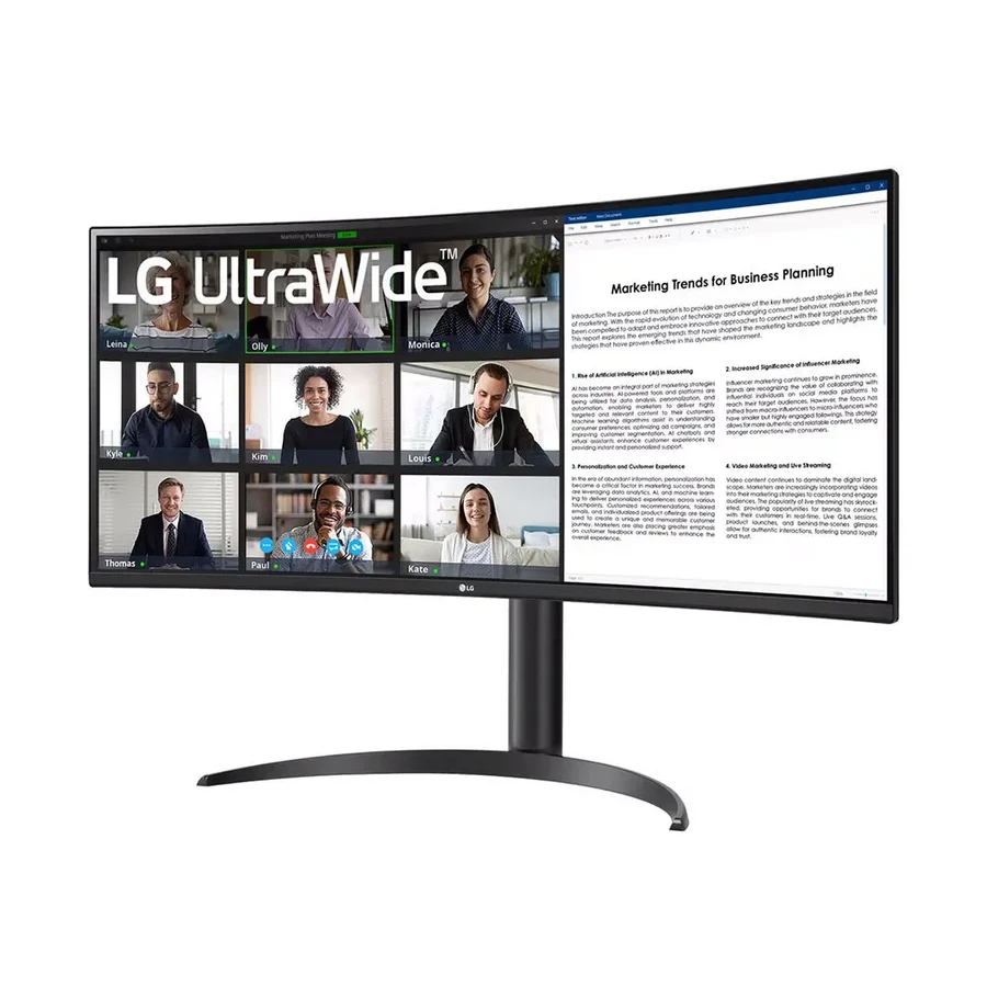 Монитор LG 34WR55QK-B, 34", 3440x1440, IPS, 100Hz