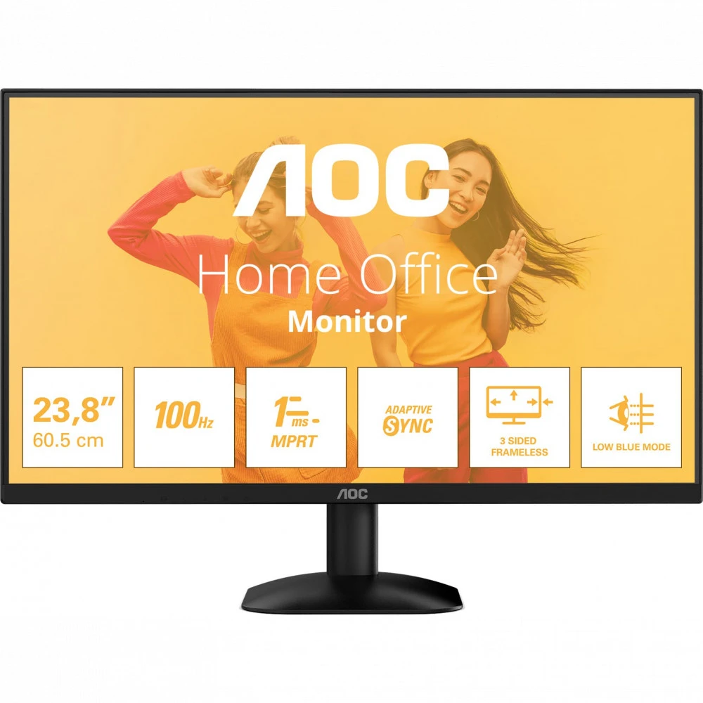 Монитор AOC 24B35HM2, 23,8", FHD VA, 100Hz
