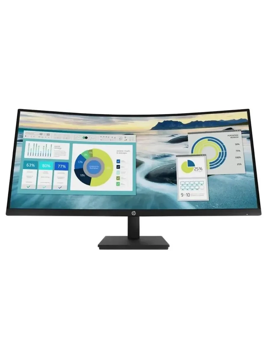 Монитор HP P34hc G4 34", 3440x1440, USB-C