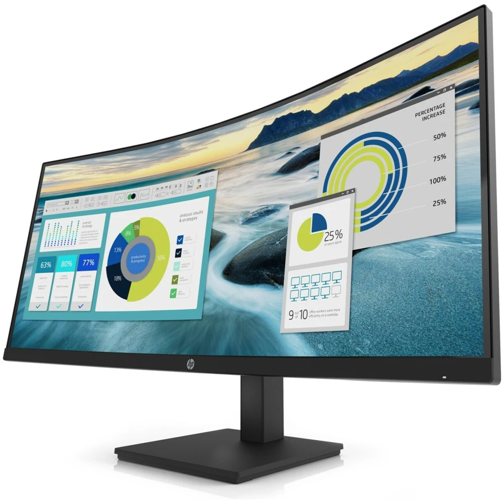 Монитор HP P34hc G4 34", 3440x1440, USB-C — 4