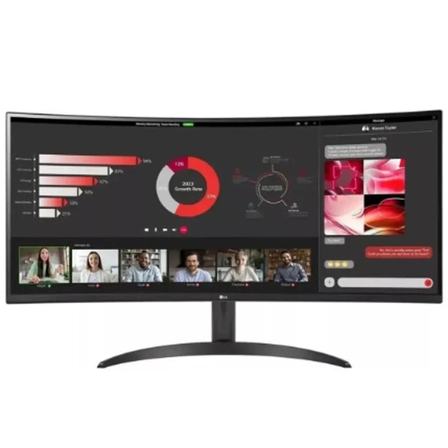 Монитор LG 34WR50QK-B, 34", UWQHD, VA, 100Hz
