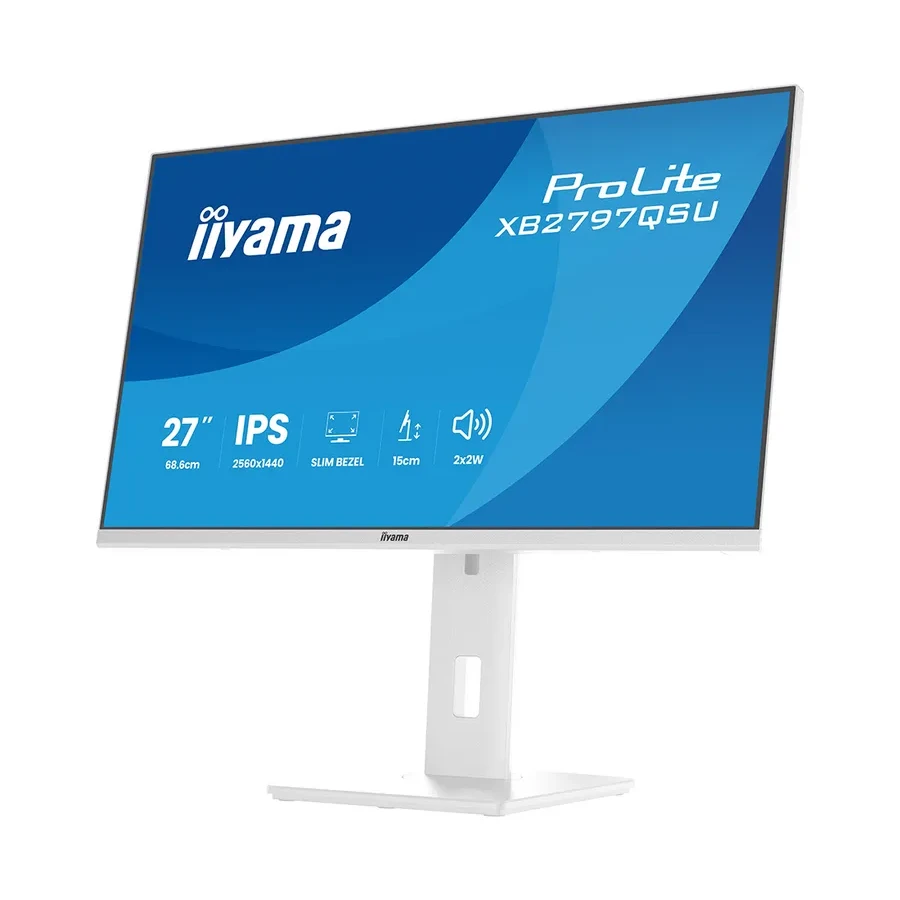 Монитор iiyama ProLite XB2797QSU-W1, 27", White