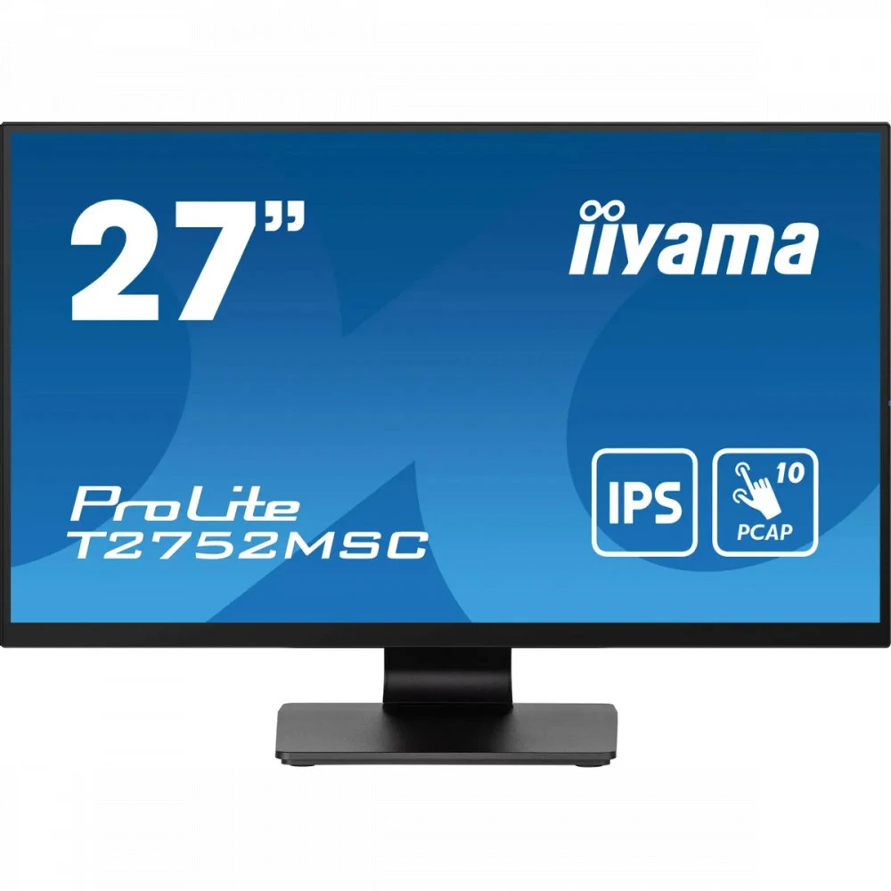 Монитор Iiyama T2752MSC-B1 27" FullHD IPS, чёрный