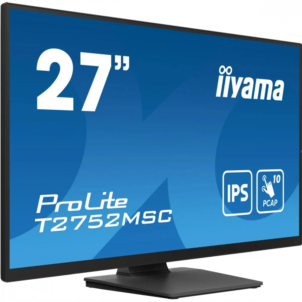 Монитор Iiyama T2752MSC-B1 27" FullHD IPS, чёрный — 2