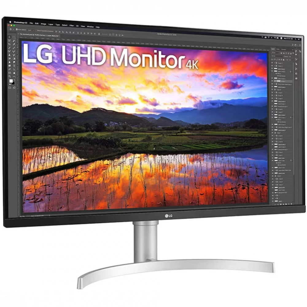 Монитор жидкокристаллический LG 32UN650K-W.ARUZ Монитор LCD 32" 16:9 3840x2160(UHD 4K) IPS, nonGLARE, 60 Hz, 350cd/m2, H178°/V178°, 1000:1, 1.07B, 5ms, HDMI, DP, Height adj, Tilt, Speakers, White — 2