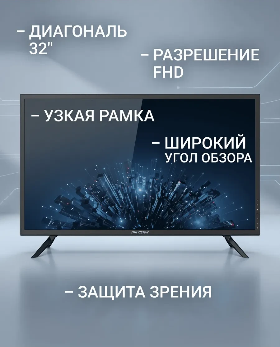 Монитор Hikvision DS-D5032F3-1V0S 32"