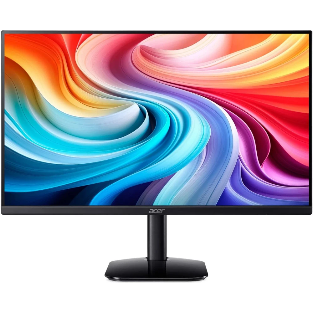 Монитор Acer KA242YG0bi (KA2 Series) 23,8" (60 см) / 1920×1080 Full HD / IPS / 1 мс (VRB) / 250 кд/м² / 1× HDMI 1.4 / 1× VGA / VESA 100×100 / BlueLight Shield / AdaptiveSync / Черный корпус / внешний блок питания (несъёмный штекер) / в комплекте HDMI-кабе