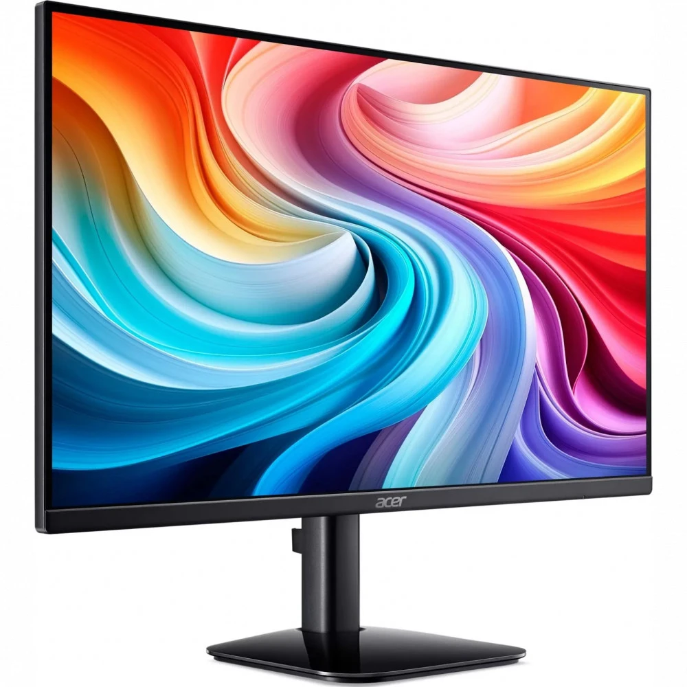 Монитор Acer KA242YG0bi (KA2 Series) 23,8" (60 см) / 1920×1080 Full HD / IPS / 1 мс (VRB) / 250 кд/м² / 1× HDMI 1.4 / 1× VGA / VESA 100×100 / BlueLight Shield / AdaptiveSync / Черный корпус / внешний блок питания (несъёмный штекер) / в комплекте HDMI-кабе — 2