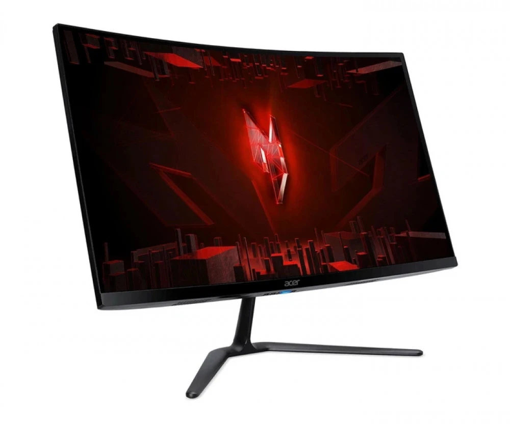 Монитор Acer Nitro ED270W0bmiipx (ED0 Series) 27" / 1920x1080 Full HD / VA / 240Hz / 250 кд/м² / 2x HDMI 2.0 + 1x DP 1.4 / 2x 2 Вт колонки / VESA 75x75 / ZeroFrame / BlueLight Shield / HDR10 Ready / FreeSync Premium / Черный корпус / внешний блок питания — 2