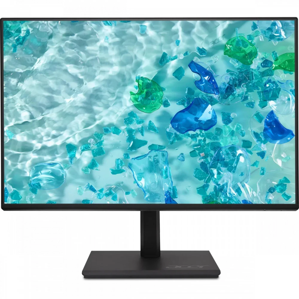 Монитор Acer Vero B247WE5bmiprx (B7 Series) 24" (61 см) / 1920×1200 WUXGA (16:10) / IPS / ZeroFrame / 100Hz / 4 мс (GTG), 1 мс (VRB) / 350 кд/м² / 1× VGA + 1× HDMI 1.4 + 1× DisplayPort 1.2 / Audio In / Audio Out / Adaptive Sync / 99% sRGB / эргономичная п