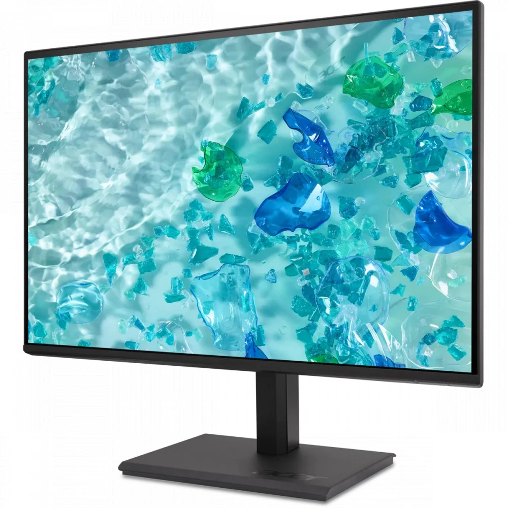 Монитор Acer Vero B247WE5bmiprx (B7 Series) 24" (61 см) / 1920×1200 WUXGA (16:10) / IPS / ZeroFrame / 100Hz / 4 мс (GTG), 1 мс (VRB) / 350 кд/м² / 1× VGA + 1× HDMI 1.4 + 1× DisplayPort 1.2 / Audio In / Audio Out / Adaptive Sync / 99% sRGB / эргономичная п — 2
