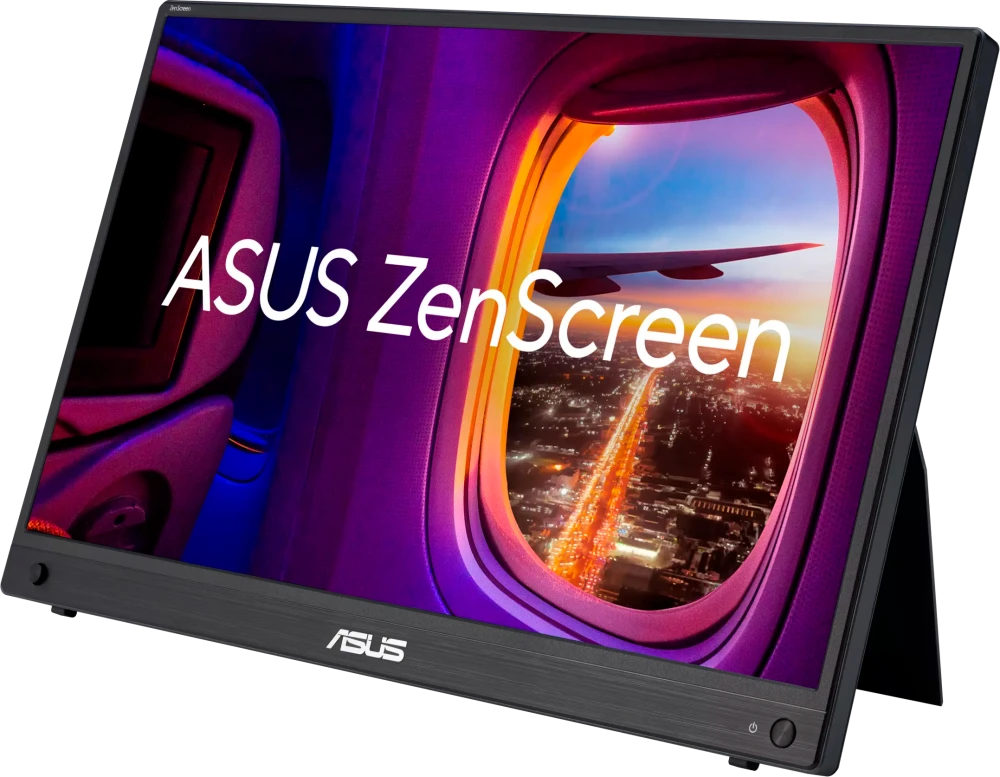 Монитор 15.6" Asus ZenScreen MB16AHG, Black, IPS, 1920x1080@144Hz, 1200:1, 300кд/м2, 3ms, miniHDMI