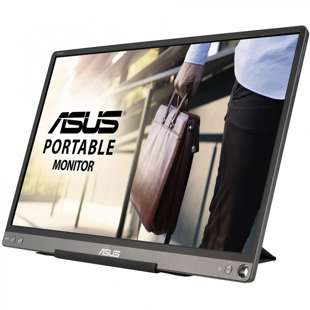 Монитор 15.6" Asus ZenScreen MB16ACE, Silver-Gray, IPS, 1920x1080@60Hz, 220кд/м2, 5ms, USB-C — 5