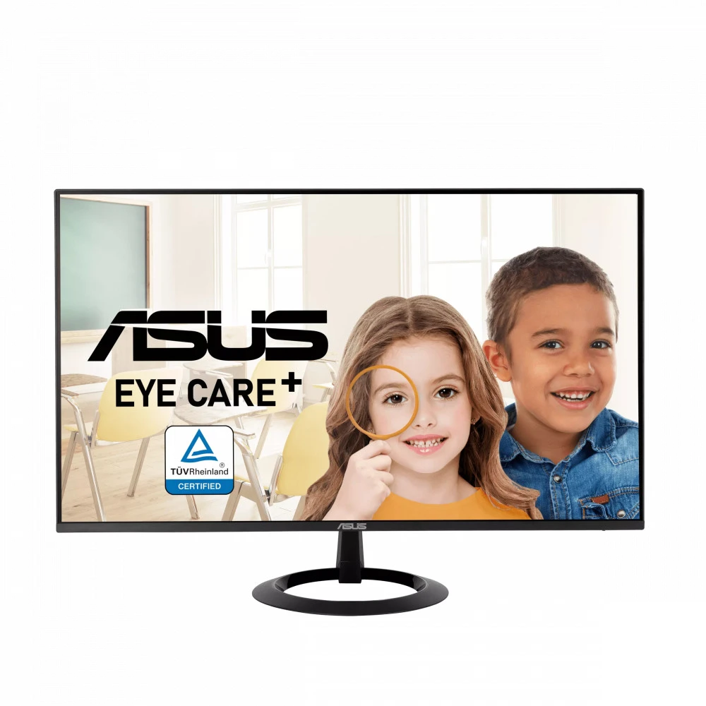 Монитор 27" Asus VZ27EHF, Black, IPS, 1920x1080@100Hz, 250кд/м2, 1300:1, 1ms, HDMI