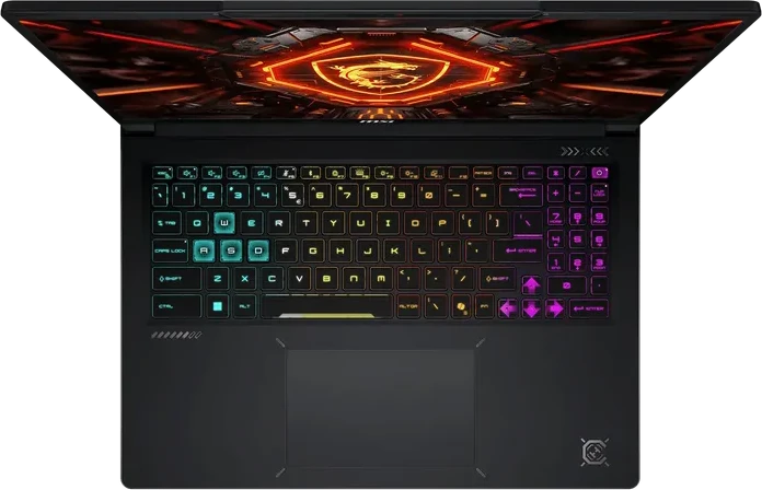 Ноутбук MSI Crosshair HX E14WFK-006XKZ MS-2653 QHD 240Hz Core i7-14650HX 1TB RTX5060 DOS, Intel Core i7-14650HX, 16 ГБ, 1024 ГБ, 16" — 2