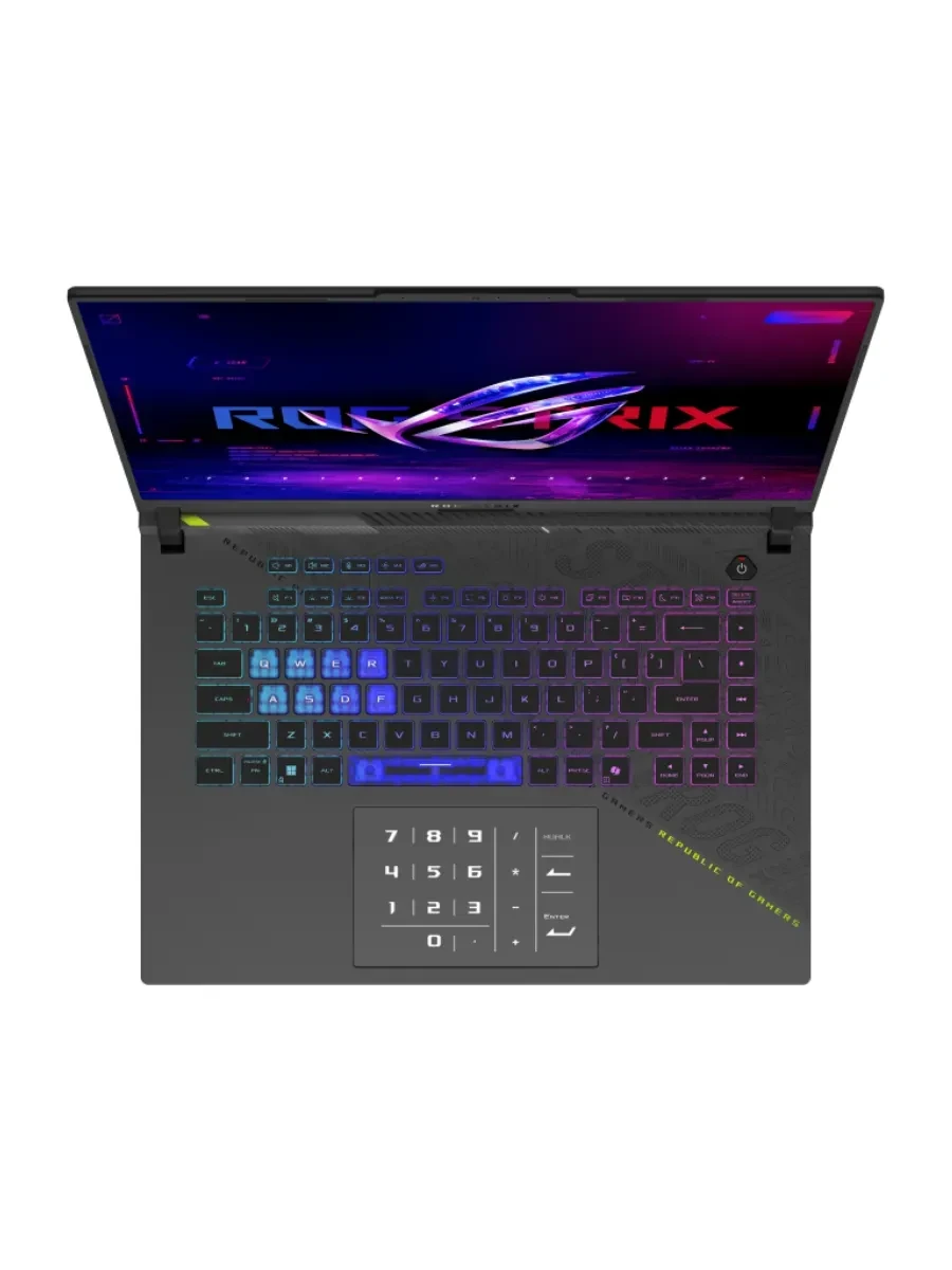 Ноутбук ASUS ROG Strix G G614PM-TS276W 2.5K 300Hz Ryzen 9 8940HX RTX5060 Win11, AMD Ryzen 9 8940H, 16 ГБ, 512 ГБ, 16" — 2
