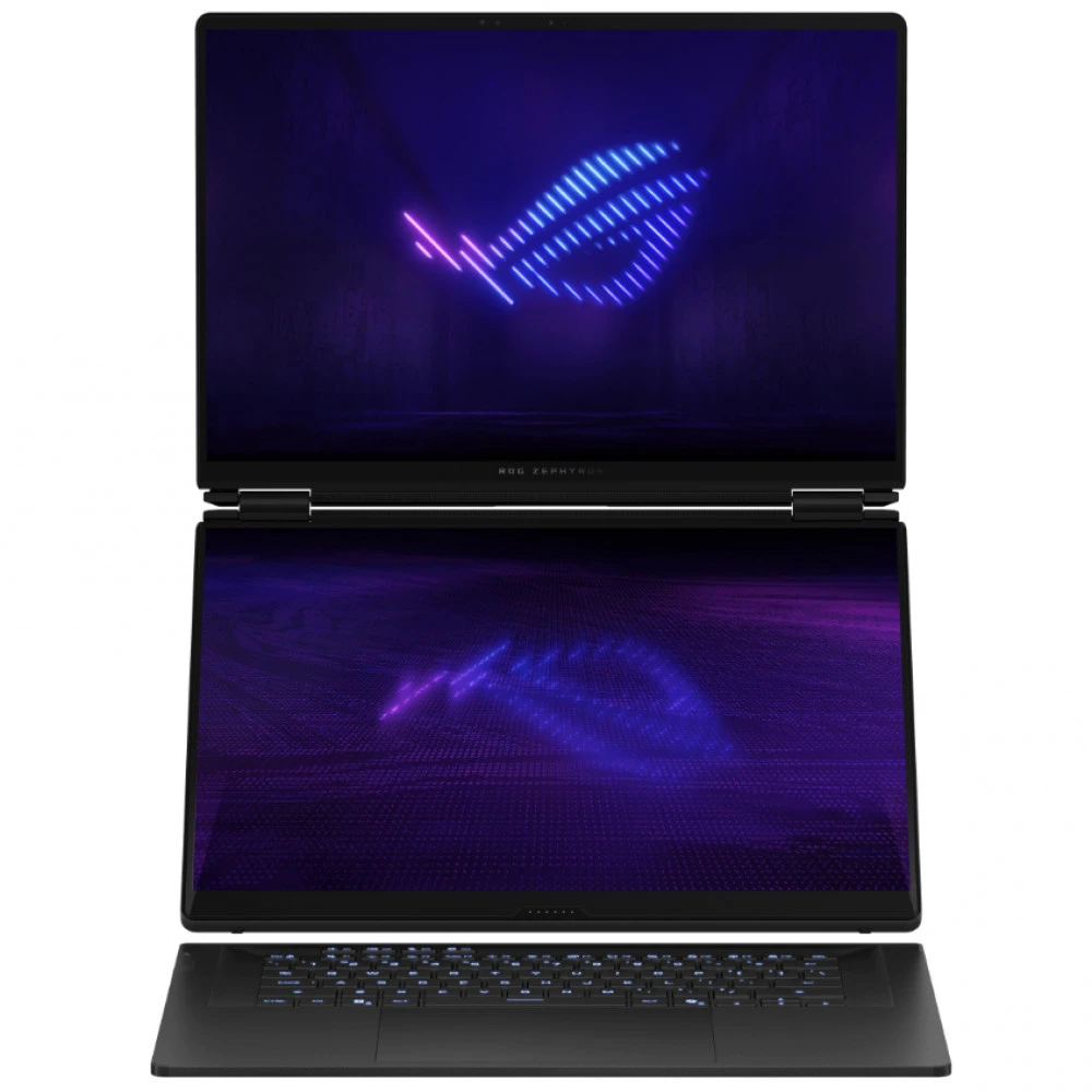 Ноутбук ASUS ROG Zephyrus Duo GX651AX-SR116W 3K 120Hz Core Ultra 9 386H 1TB RTX5090 Win1, Intel Core Ultra 9 386H, 64 ГБ, 1024 ГБ, 16" — 3