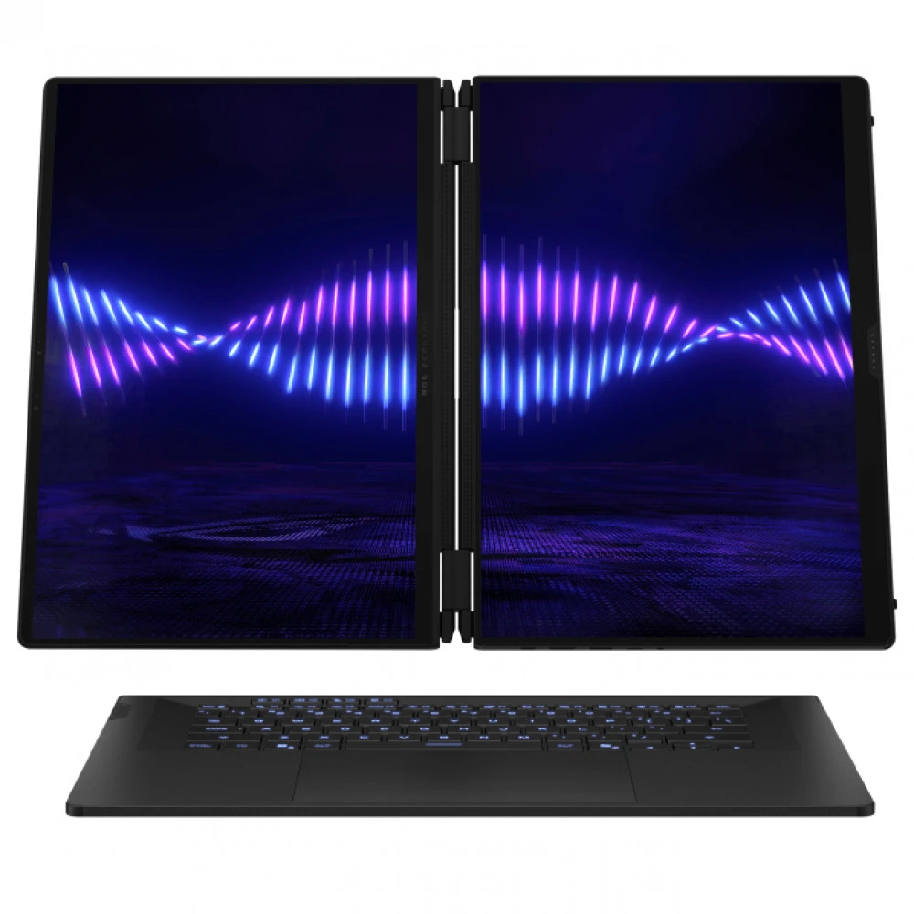 Ноутбук ASUS ROG Zephyrus Duo GX651AX-SR116W 3K 120Hz Core Ultra 9 386H 1TB RTX5090 Win1, Intel Core Ultra 9 386H, 64 ГБ, 1024 ГБ, 16" — 5