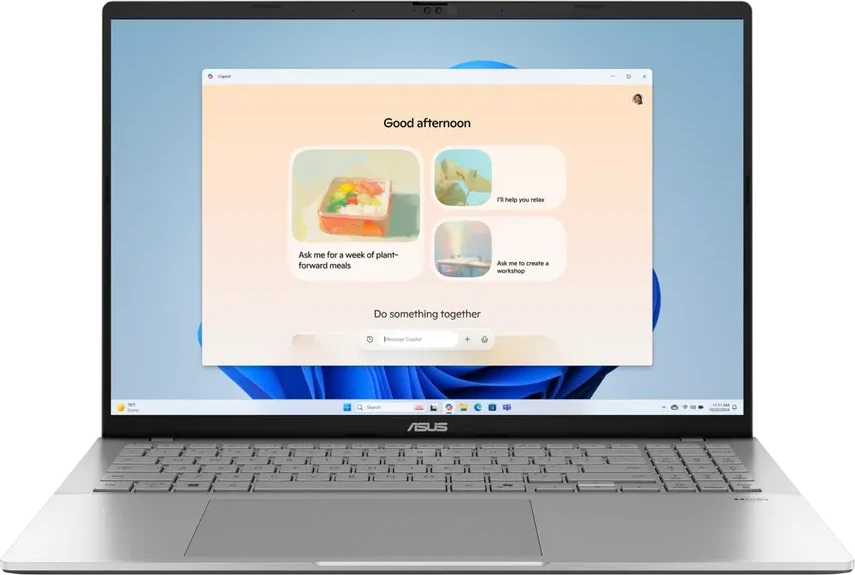 Ноутбук ASUS Vivobook S S3607CA-SH173W FHD+ 60Hz Core Ultra 5 225H Win11, Intel Core Ultra 5 225H, 16 ГБ, 512 ГБ, 16" — 2