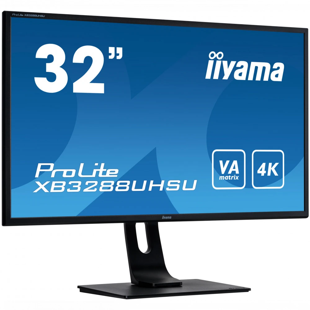 Монитор 31.5" iiyama ProLite XB3288UHSU, Black — 2