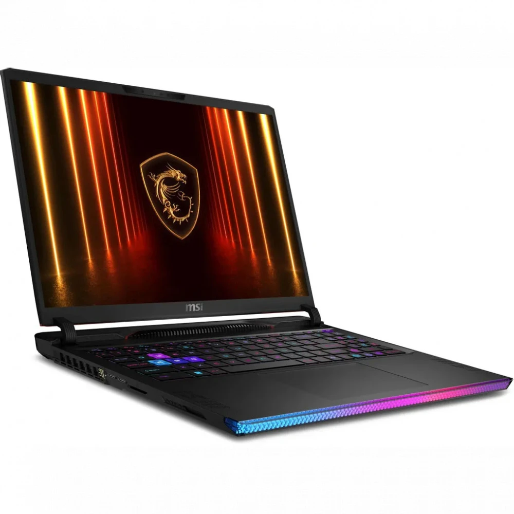 Ноутбук NB MSI Raider HX AI A2XWHG-816XKZ IPS 240Hz/Core Ultra 7 255HX/ /1TB/RTX5070 Ti/DOS/Black, Intel Core Ultra 7 255HX, 16 ГБ, 1024 ГБ, 16" — 2