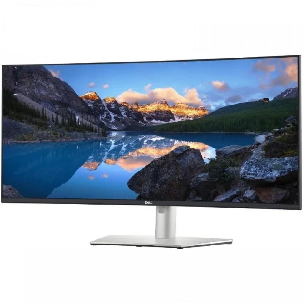 Монитор 37.5" Dell UltraSharp U3821DW, Black-Silver — 3