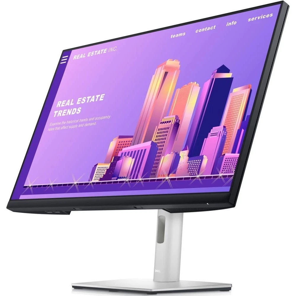 Монитор 27" Dell P2722H, Black-Silver — 2