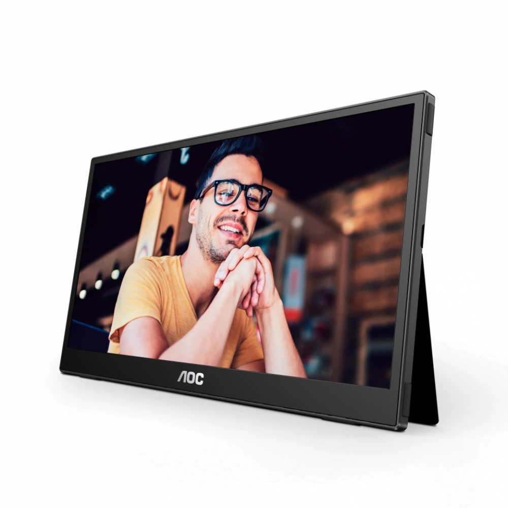 Монитор 15.6" AOC 16T3EA, Black — 2