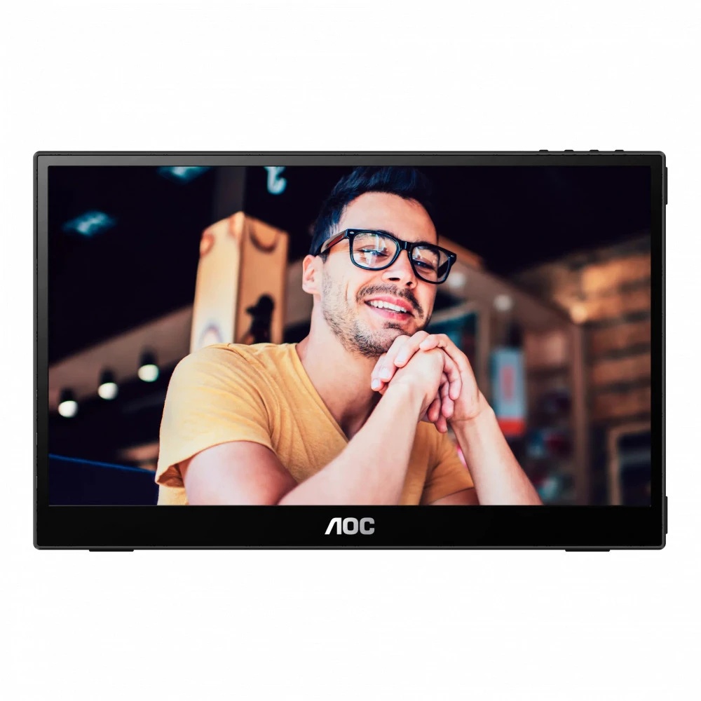Монитор 15.6" AOC 16T3EA, Black