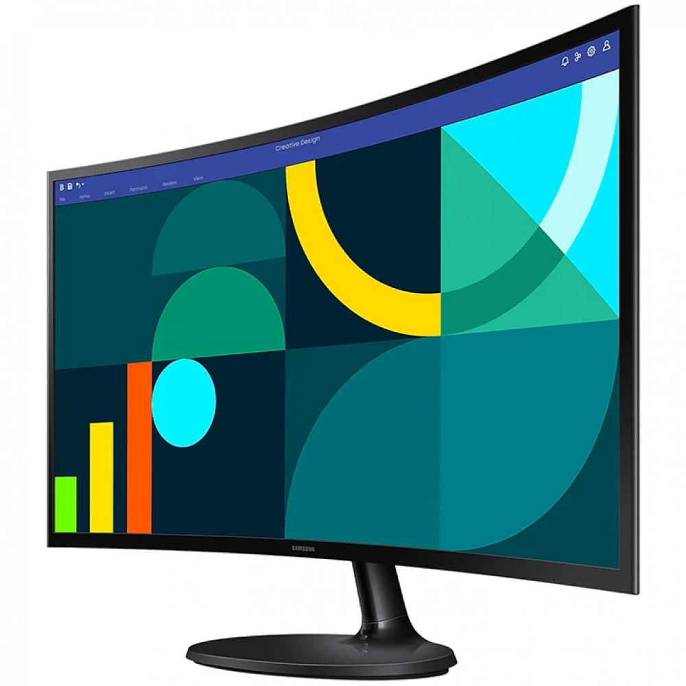 Монитор 27" Samsung Essential S3 LS27D364GAIXCII, Black — 2