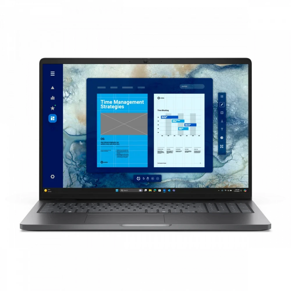 Ноутбук Dell Pro PC16250, Intel Core Ultra 5 235U, 32 ГБ, 512 ГБ, 16"