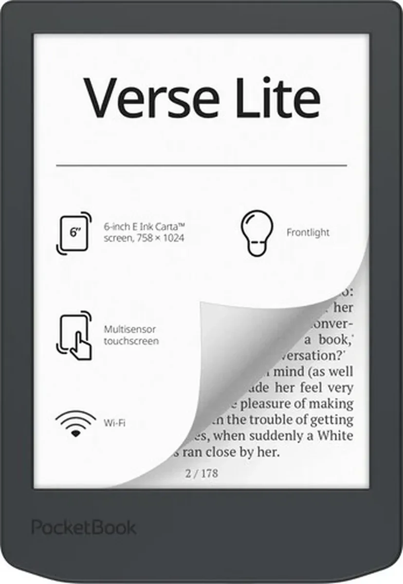 Электронная книга Pocketbook PB619-T-CIS серый