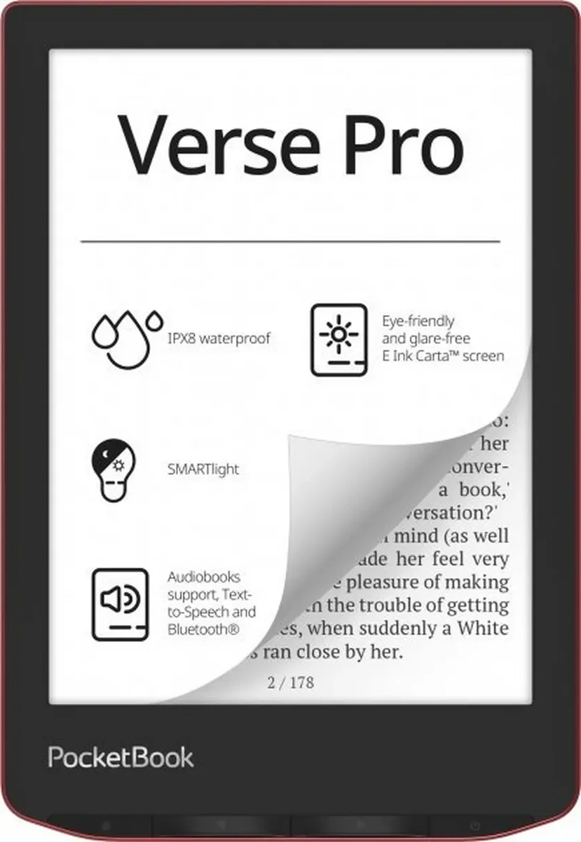 Электронная книга PocketBook PB634-3-CIS красный — 3