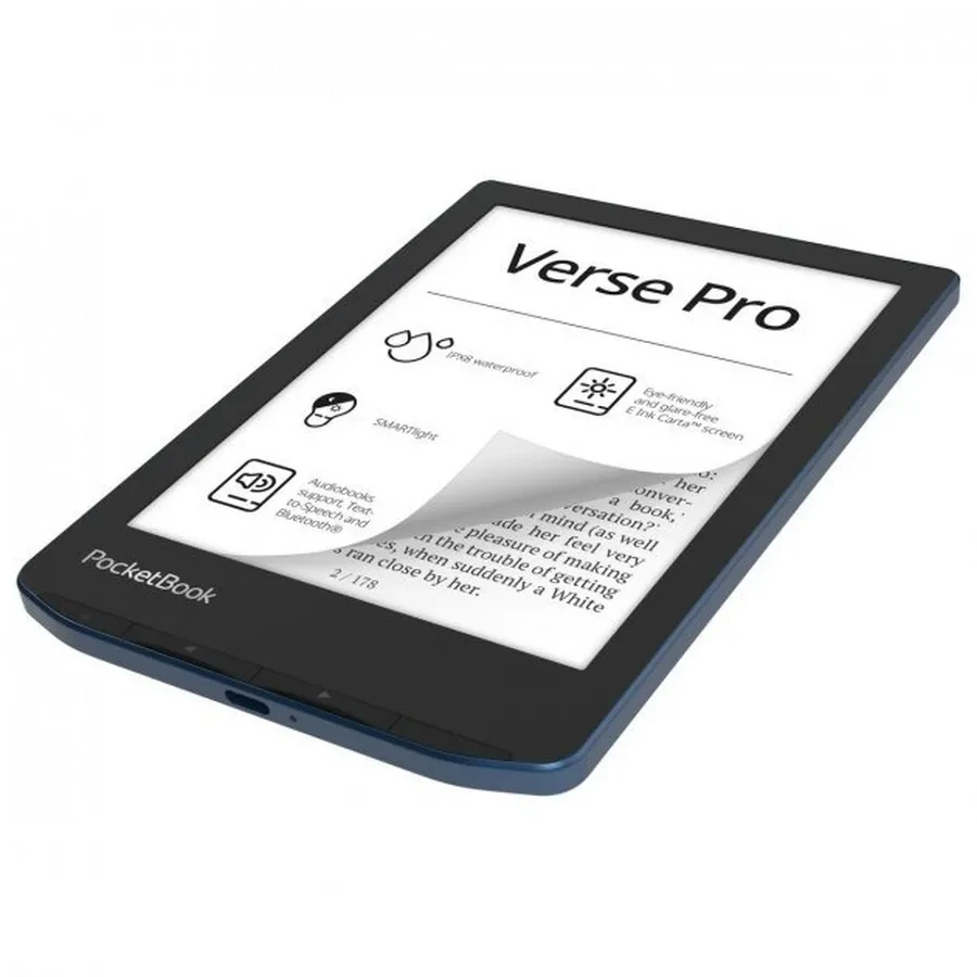 Электронная книга PocketBook PB634-A-CIS лазурный