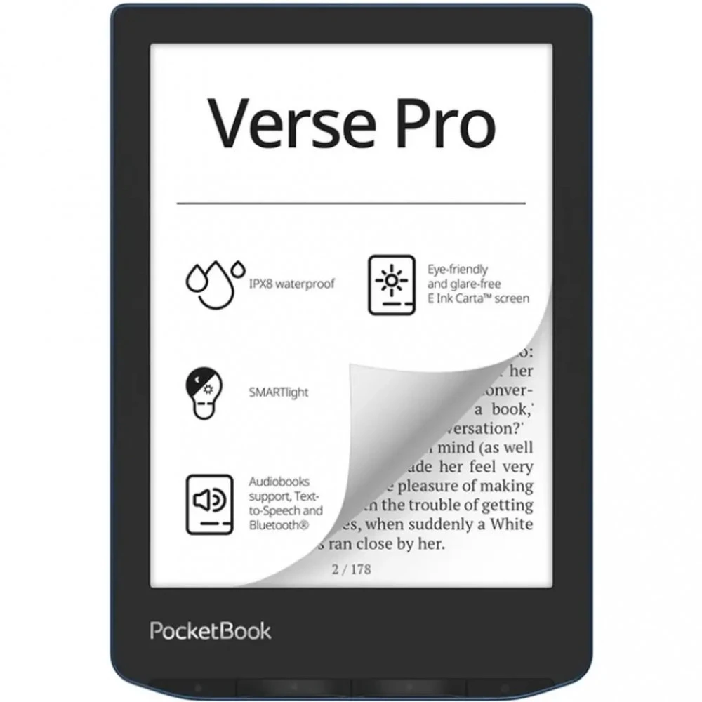 Электронная книга PocketBook PB634-A-CIS лазурный — 3
